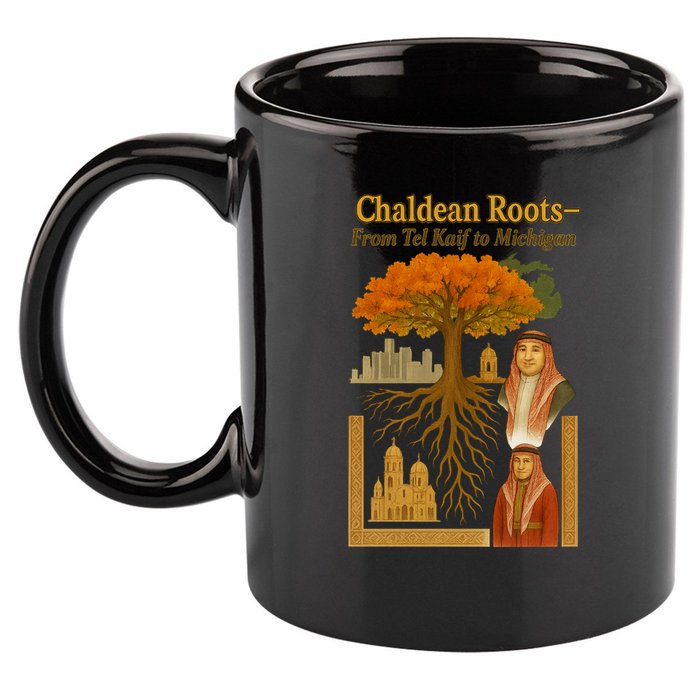 Chaldean Roots From Tel Kaif To Michigan 11oz C Handle Ceramic Mug