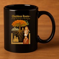 Chaldean Roots From Tel Kaif To Michigan 11oz C Handle Ceramic Mug