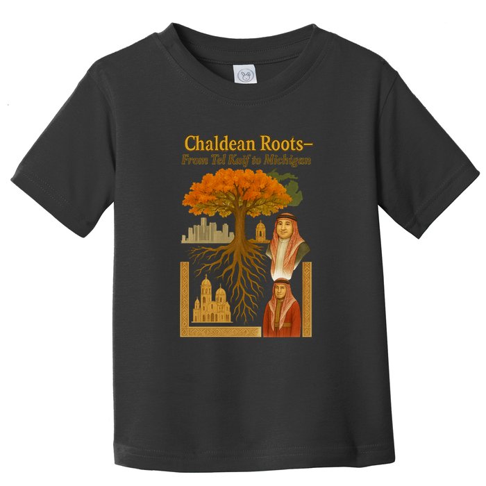 Chaldean Roots From Tel Kaif To Michigan Toddler T-Shirt