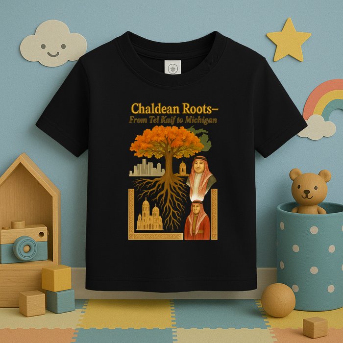 Chaldean Roots From Tel Kaif To Michigan Toddler T-Shirt