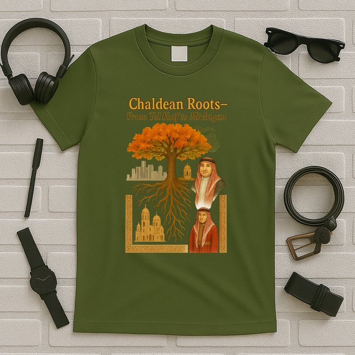 Chaldean Roots From Tel Kaif To Michigan T-Shirt
