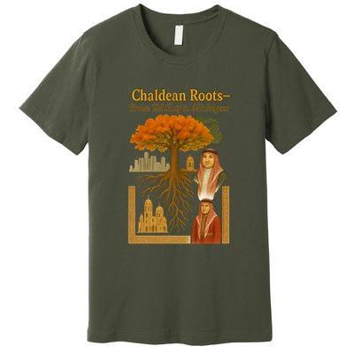 Chaldean Roots From Tel Kaif To Michigan Premium T-Shirt