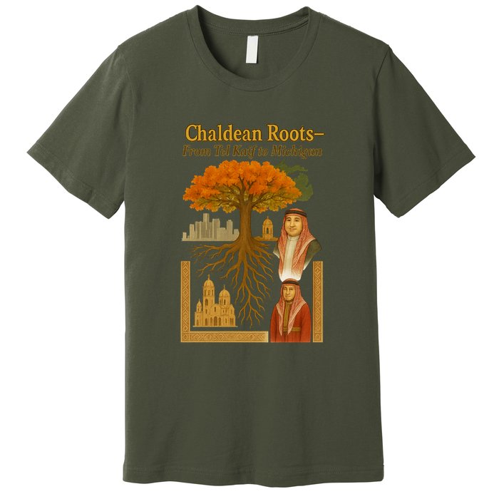 Chaldean Roots From Tel Kaif To Michigan Premium T-Shirt