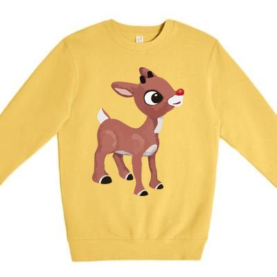 Classic Rudolph © GraphicLoveShop Classic Premium Crewneck Sweatshirt