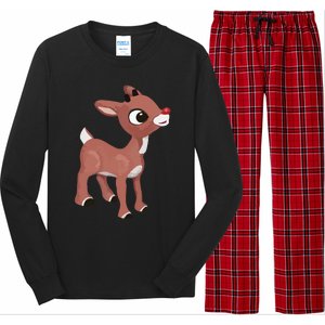 Classic Rudolph © GraphicLoveShop Classic Long Sleeve Pajama Set