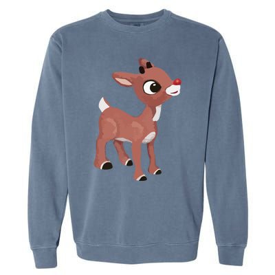 Classic Rudolph © GraphicLoveShop Classic Garment-Dyed Sweatshirt