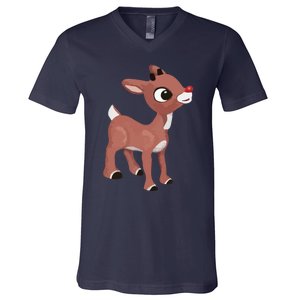 Classic Rudolph © GraphicLoveShop Classic V-Neck T-Shirt