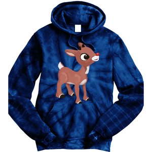 Classic Rudolph © GraphicLoveShop Classic Tie Dye Hoodie