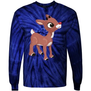 Classic Rudolph © GraphicLoveShop Classic Tie-Dye Long Sleeve Shirt