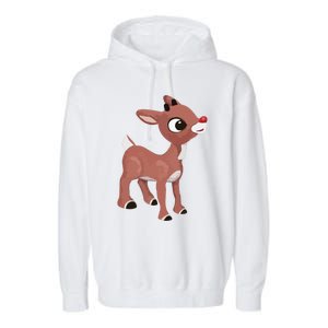 Classic Rudolph © GraphicLoveShop Classic Garment-Dyed Fleece Hoodie