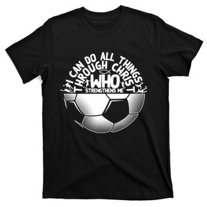 Cute Religious Goalies Best Christian Soccer Gift T-Shirt