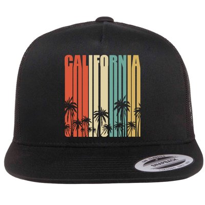 California Retro Gift Surfer Beach Cali Venice Gift Flatbill Hat