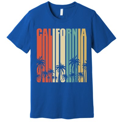 California Retro Gift Surfer Beach Cali Venice Gift Premium T-Shirt
