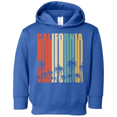 California Retro Gift Surfer Beach Cali Venice Gift Toddler Hoodie