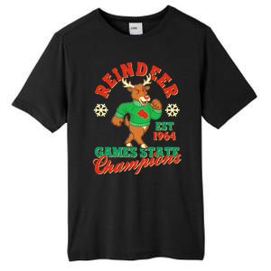 Christmas Reindeer Games State Champions Est 1964 Tall Fusion ChromaSoft Performance T-Shirt