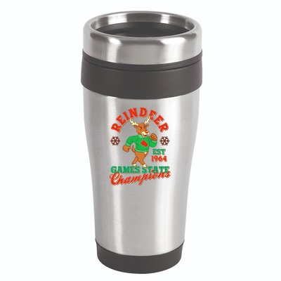 Christmas Reindeer Games State Champions Est 1964 16oz Travel Tumbler