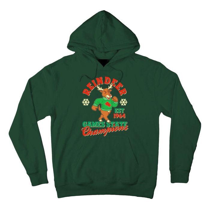 Christmas Reindeer Games State Champions Est 1964 Hoodie