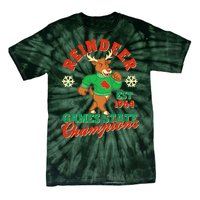 Christmas Reindeer Games State Champions Est 1964 Tie-Dye T-Shirt