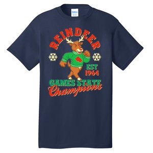 Christmas Reindeer Games State Champions Est 1964 Tall T-Shirt