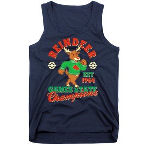 Christmas Reindeer Games State Champions Est 1964 Tank Top