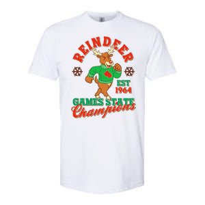 Christmas Reindeer Games State Champions Est 1964 Softstyle CVC T-Shirt