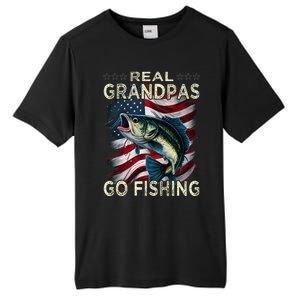 Cute Real Grandpas Go Fishing Largemouth Bass Tall Fusion ChromaSoft Performance T-Shirt