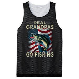 Cute Real Grandpas Go Fishing Largemouth Bass Mesh Reversible Basketball Jersey Tank