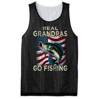 Cute Real Grandpas Go Fishing Largemouth Bass Mesh Reversible Basketball Jersey Tank