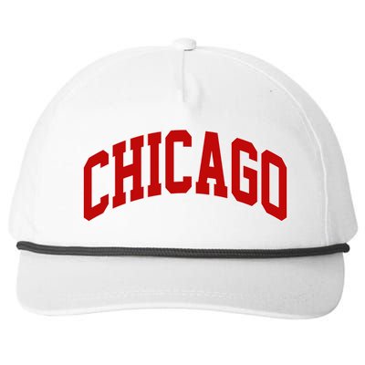 Chicago Retro Gift Snapback Five-Panel Rope Hat