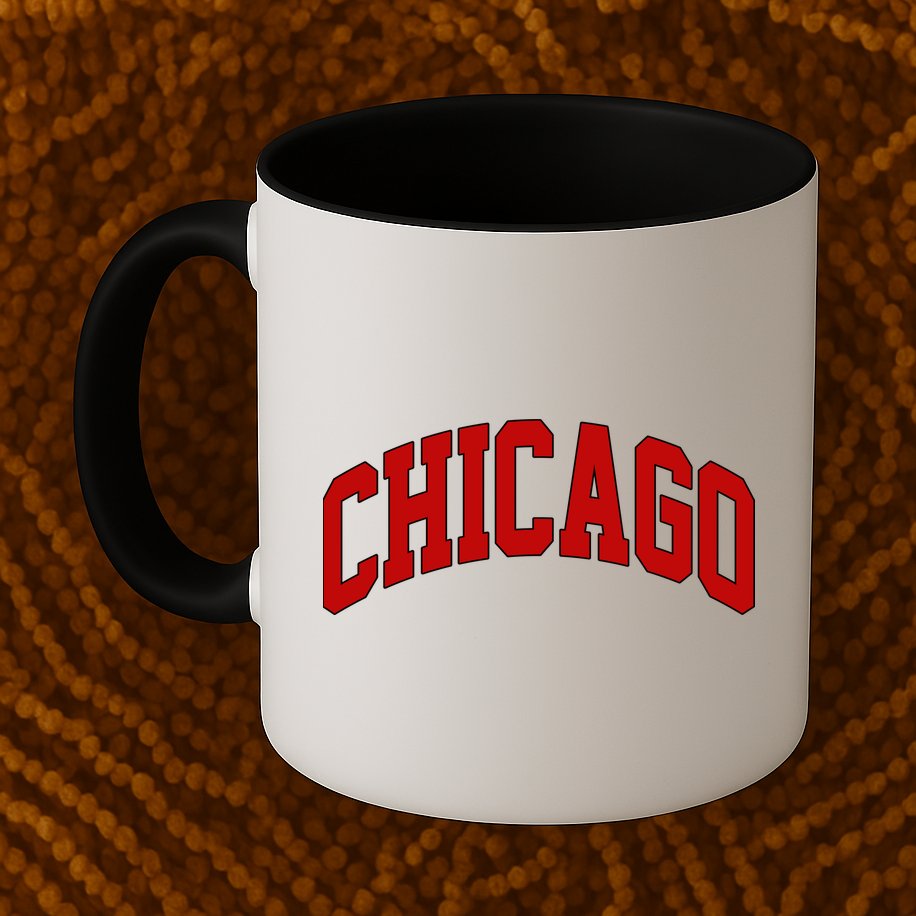 Chicago Retro Gift Mug