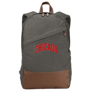 Chicago Retro Gift Cotton Canvas Backpack