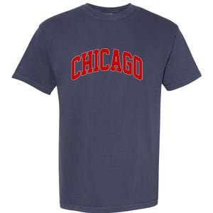 Chicago Retro Gift Garment-Dyed Heavyweight T-Shirt