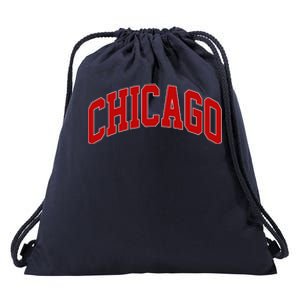 Chicago Retro Gift Drawstring Bag