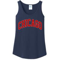 Chicago Retro Gift Ladies Essential Tank