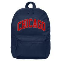 Chicago Retro Gift 16 in Basic Backpack