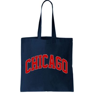 Chicago Retro Gift Tote Bag