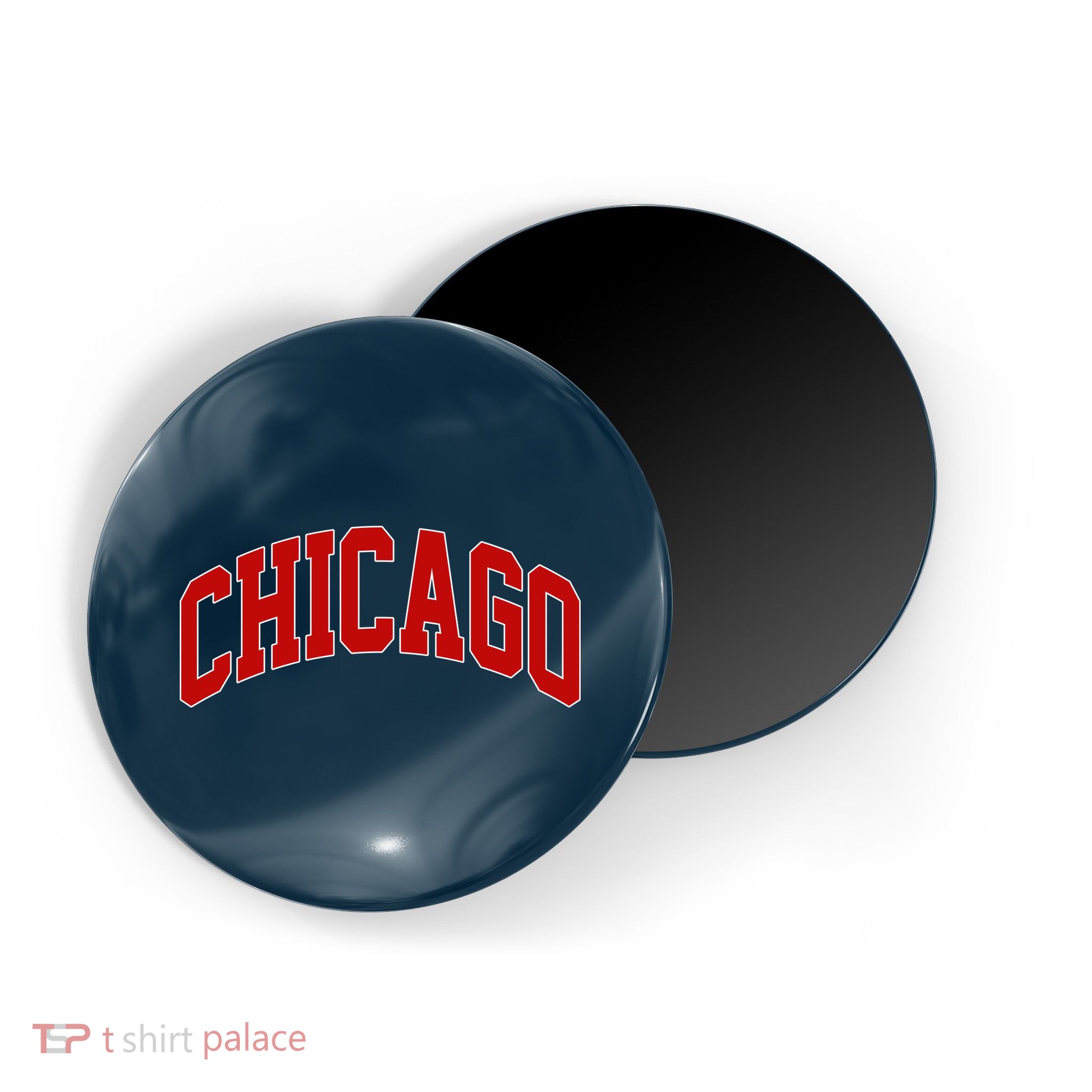 Chicago Retro Gift Magnet