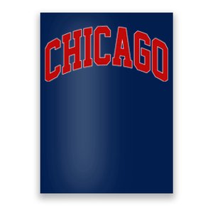 Chicago Retro Gift Poster