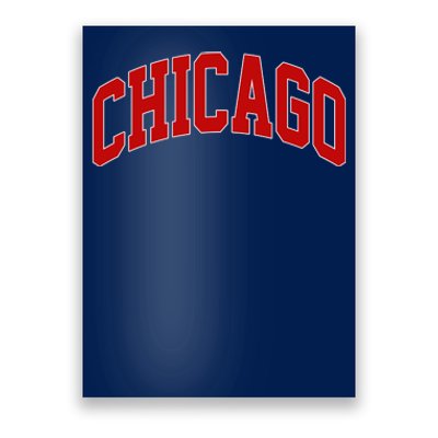 Chicago Retro Gift Poster