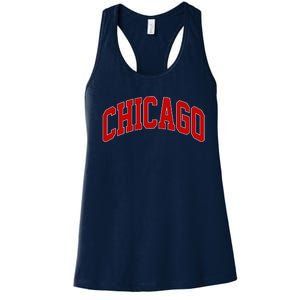 Chicago Retro Gift Women's Racerback Tank