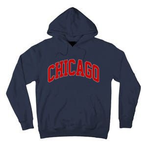 Chicago Retro Gift Tall Hoodie