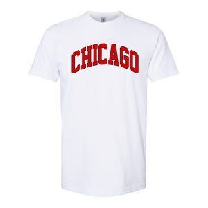 Chicago Retro Gift Softstyle CVC T-Shirt