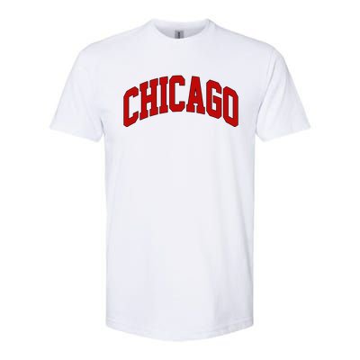 Chicago Retro Gift Softstyle® CVC T-Shirt