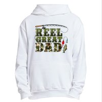 Camouflage Reel Great Dad Fishing Happy Fathers Day Urban Pullover Hoodie