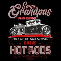 Cool Real Grandpas Drive Hot Rods Mug