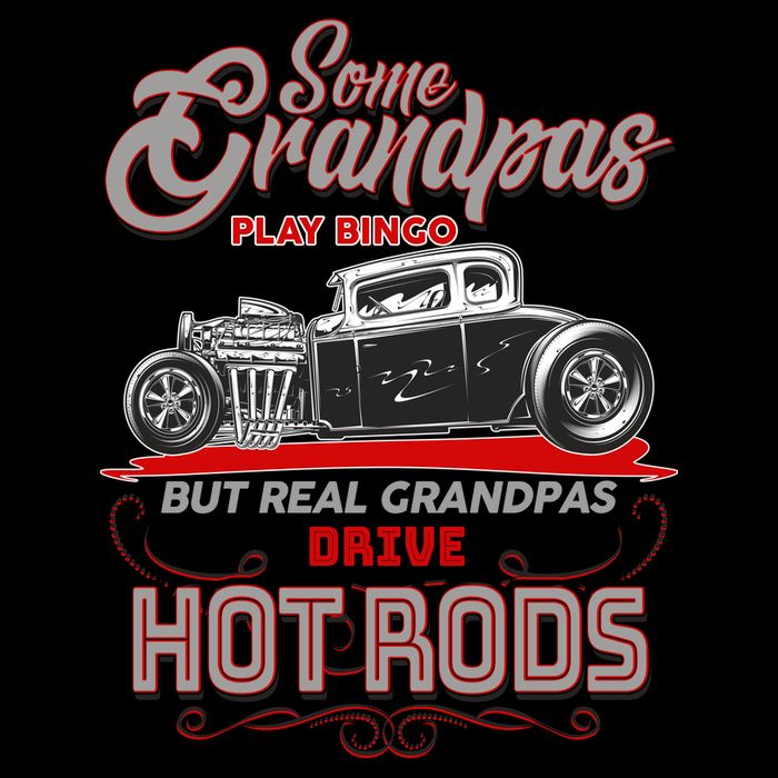 Cool Real Grandpas Drive Hot Rods Mug