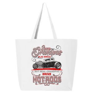 Cool Real Grandpas Drive Hot Rods 25L Jumbo Tote