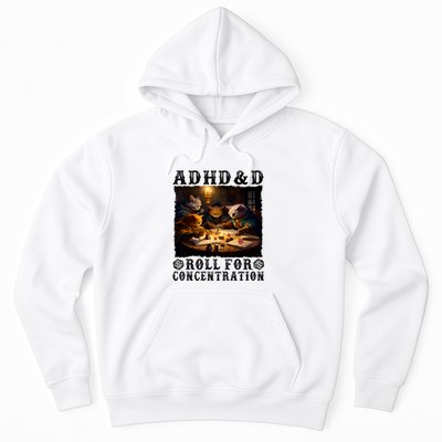 Cats Rpg Gamer Roll For Concentration Funny Quote Apparel Hoodie