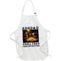 Cats Rpg Gamer Roll For Concentration Funny Quote Apparel Apron