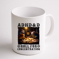 Cats Rpg Gamer Roll For Concentration Funny Quote Apparel Mug